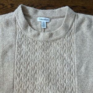 Calvin Klein Women's Beige Textured Sweater